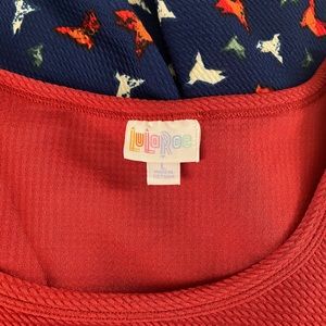 LulaRoe LLR Nicole dress size Large